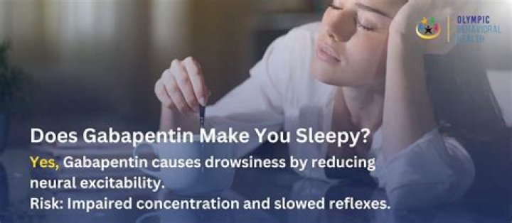 Will 100mg of gabapentin make me sleepy?