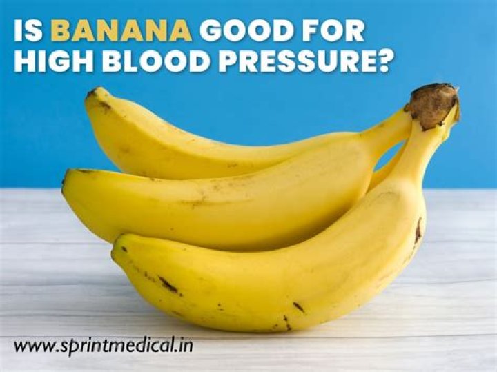 Will a banana lower blood pressure?