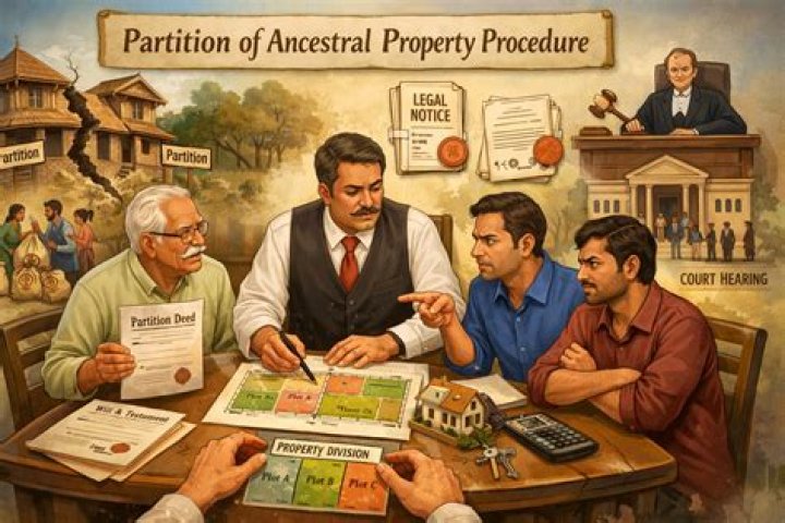 Will of ancestral property is not valid?