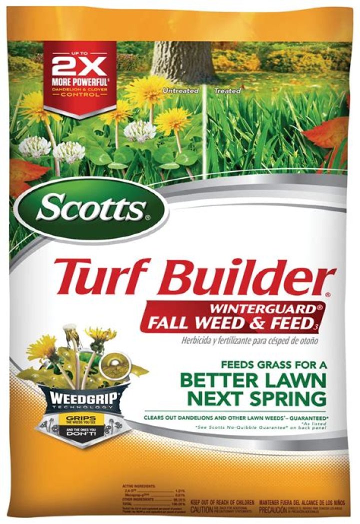 Will Scotts fall fertilizer burn grass?